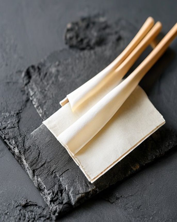 Washi chopstick sleeve